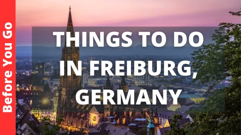 Freiburg Germany Travel Guide: 13 BEST Things To Do In Freiburg im Breisgau