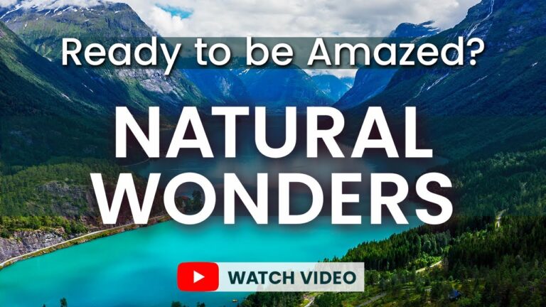 Beyond Your Wildest Dreams: 25 Reasons Why You Should Visit Earth's Natural Wonders! (Travel Guide)