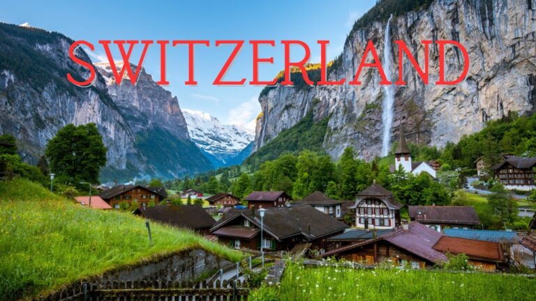 Switzerland: A Visual Feast of Alpine Landscapes and Historic Towns