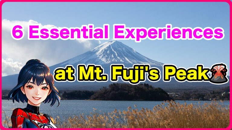 6 Must-Do Experiences at the Summit of Japan’s Iconic Mount Fuji