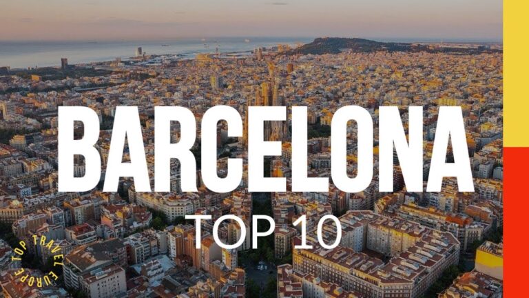 Top 10 Things To Do In Barcelona (Spain) 🇪🇸