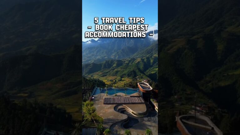 5 Travel Tips – BOOKING CHEAPEST ACCOMODATIONS