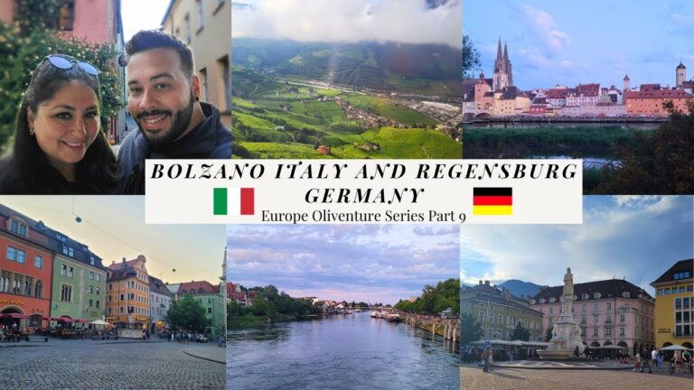 Breathtaking Bolzano Italy & Enchanting Regensburg Germany: Europe Oliventure last Part 9 (Vlog)