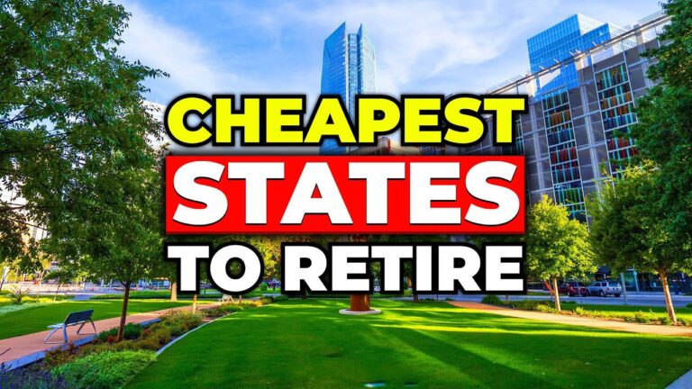 Top 10 Cheapest States to Retire