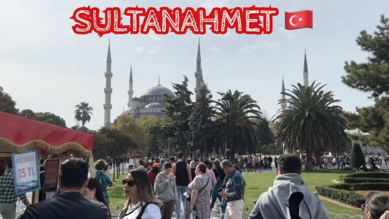 🇹🇷 Exploring the Heart of Istanbul – SULTANAHMET! 🕌