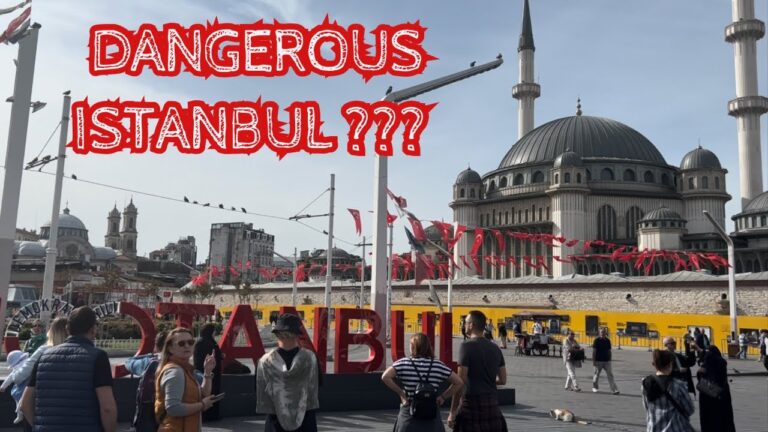 🚨 Is Istanbul SAFE for tourists?? 😳 2023 update – safety tips! 🇹🇷