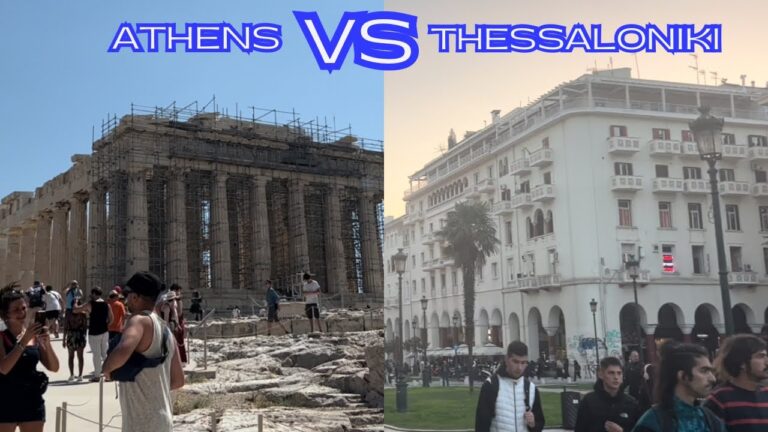 🇬🇷 Athens VS Thessaloniki – which Greek city is BETTER? 🤔