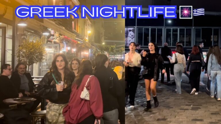 🕺 Friday Night PARTY time in THESSALONIKI! 🇬🇷 Greece’s best nightlife? 🤔