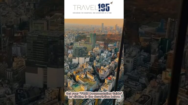 Majestic Shibuya sky view in Tokyo Japan – Escalator view