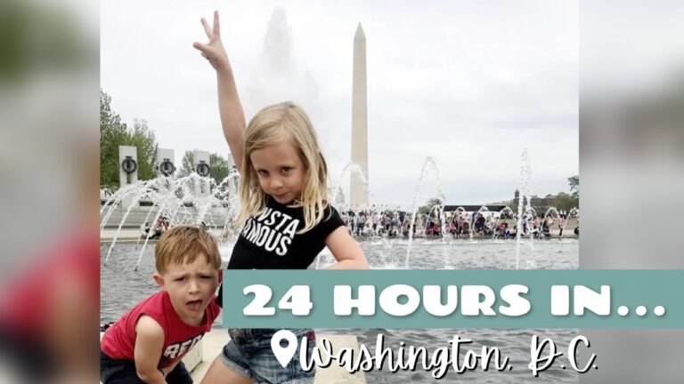 24 Hours in D.C. with Toddlers