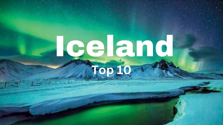 Top 10 Places To Visit In Iceland l Iceland Vacation Travel Guide #iceland #travel #europe