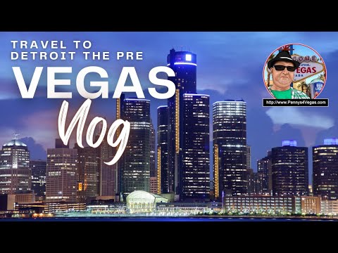 Pre Vegas Vlog | Spending the night in Detroit