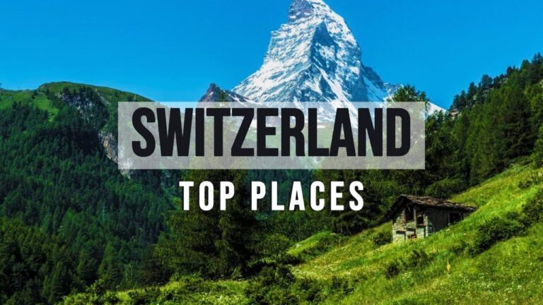 Planning On Visiting Switzerland: Top 15 Places to Visit- Travel Guide #travel #top