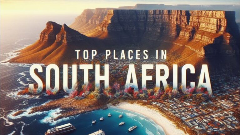 Places in South Africa you can't miss – Travel Guide