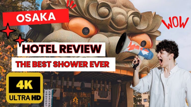 Osaka hotel review: Love the shower but not the location