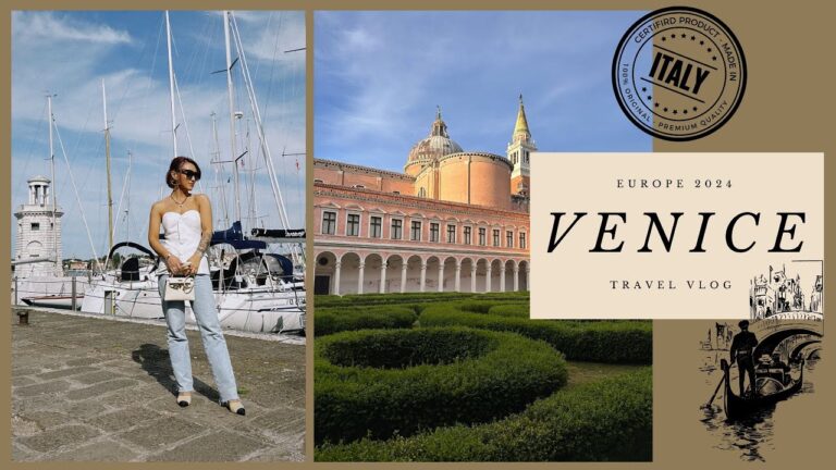 Venice Italy Travel Vlog Day 5-8 | European Summer 2024