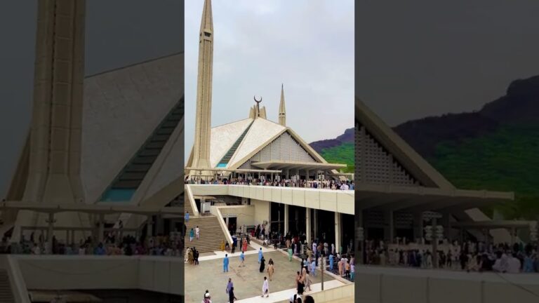 Faisal masjid 🕌⛰️Mashallah #travel  😍❣️