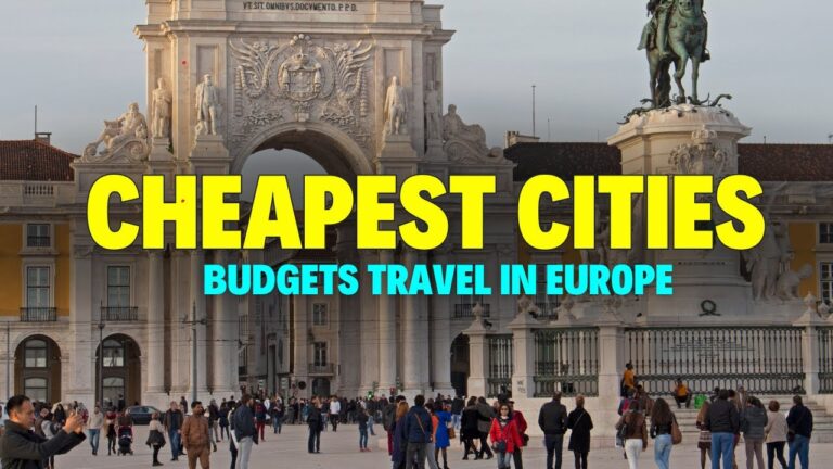 Top 5 Cheapest Cities in Europe | Affordable Cities in Europe