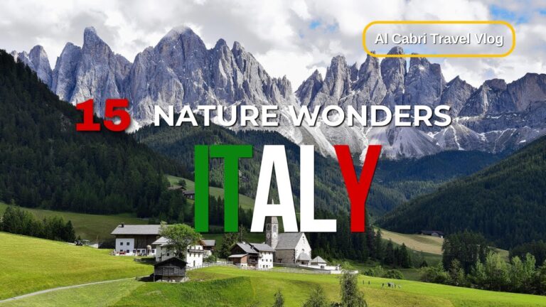 Must Do 15 Italy Nature Wonders – Travel Video