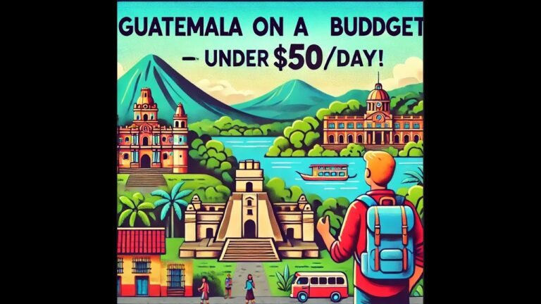 How to Explore Guatemala City on $50 a Day – Budget Travel Tips!